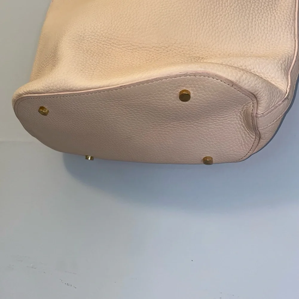 NEW Gigi New York Emma Hobo blush Scotch Leather handbag
